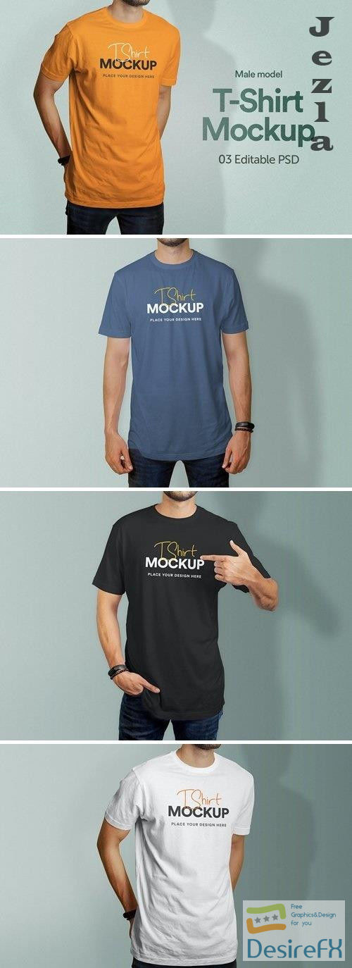 T-Shirt Mockup - Vol 03