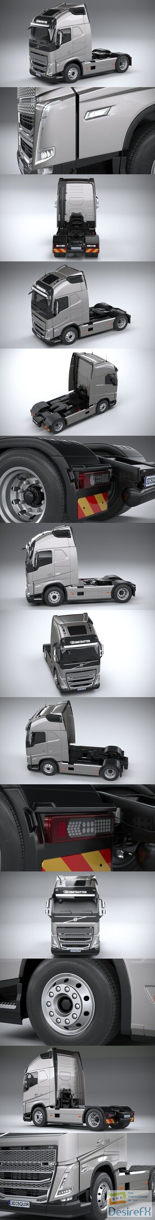 Volvo FH16 2020 3D Model