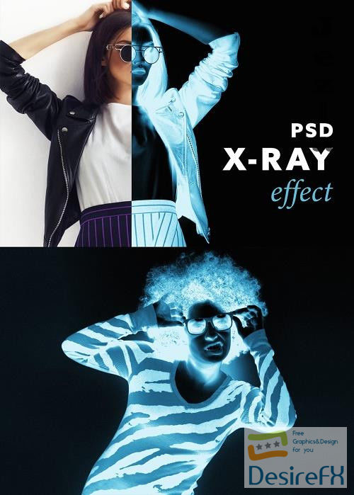 X-Ray Effect Mockup 373579544