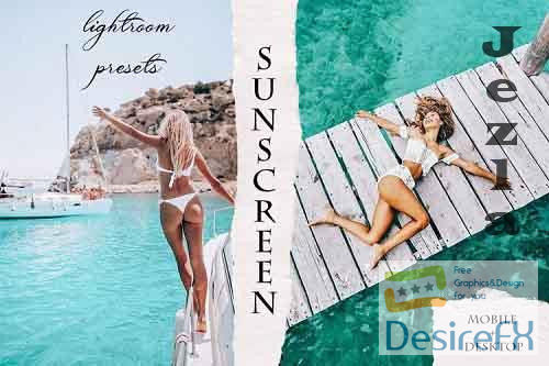 SunScreen Mobile &amp; Desktop Lightroom Presets - 897834
