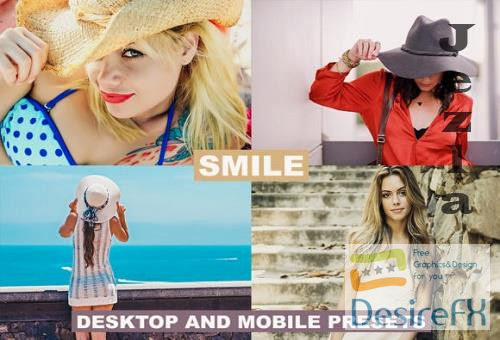 Desktop &amp; Mobile Lightroom Presets Smile