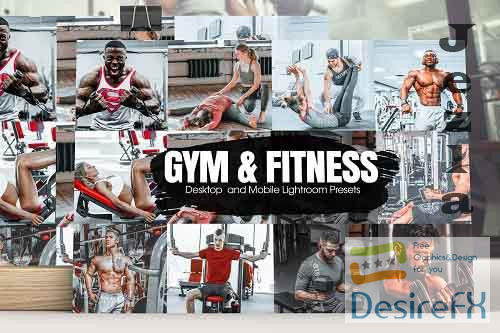 Gym &amp; Fitness Lightroom Presets - 5184471