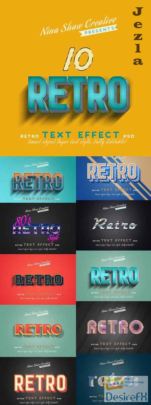 Retro/Vintage Text Effects - 23733346