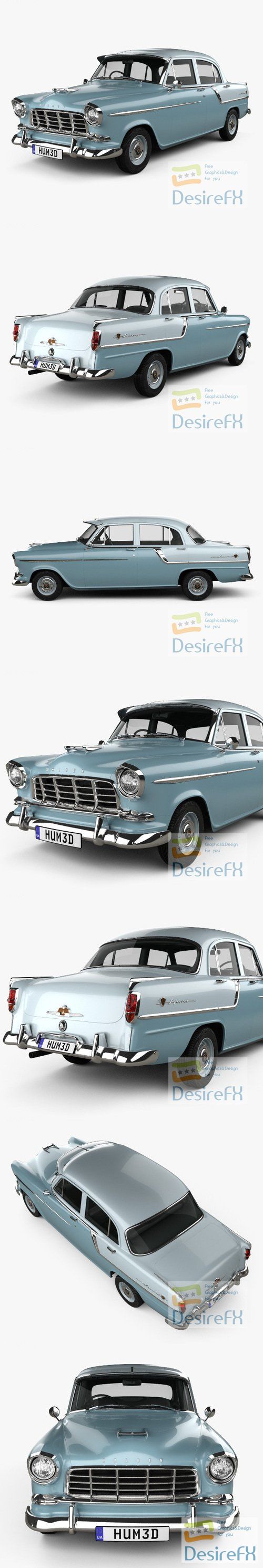 Holden Special 1958 3D Model