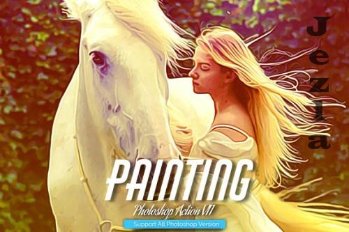 Painting Photoshop Action V11
