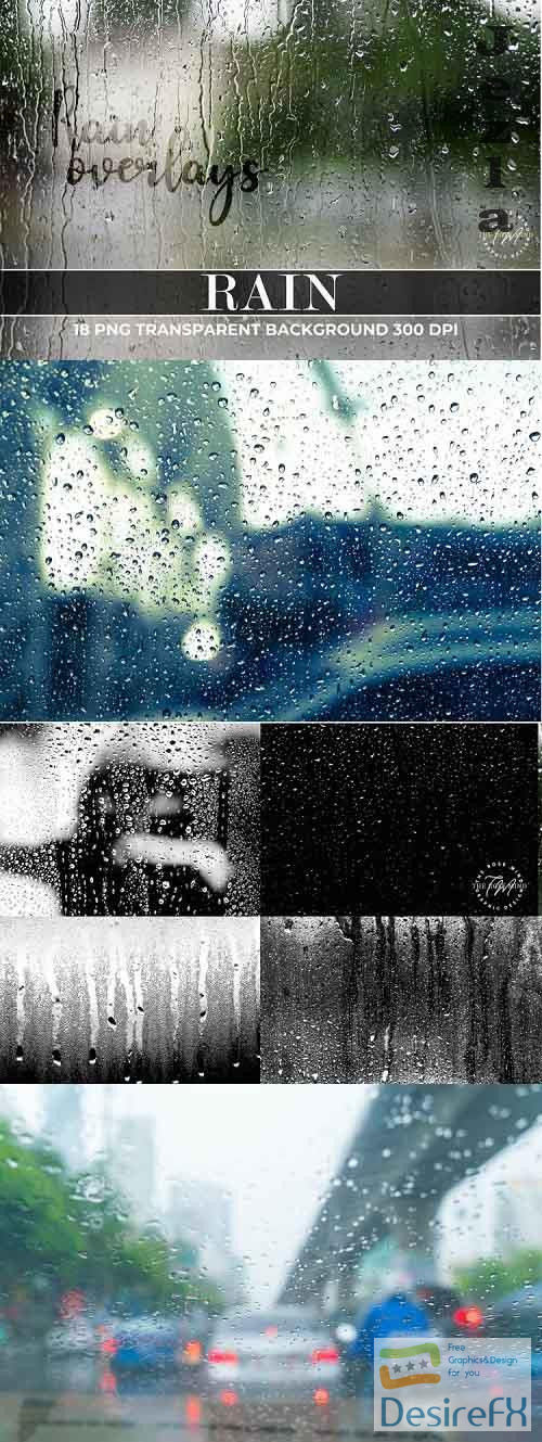Rain Photo Light Overlays, Rain Overlay Lights, Rain Overlay - 904799