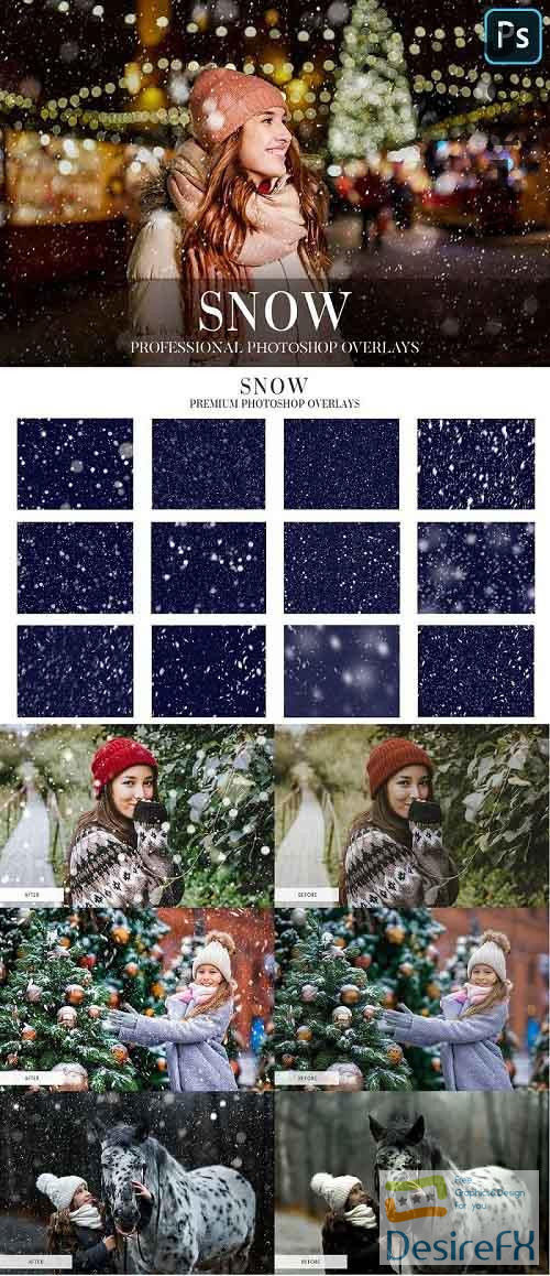 Snow Photo Overlays 4942645