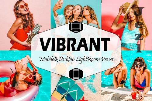 10 Vibrant Mobile & Desktop Lightroom Presets, color pop LR - 729640