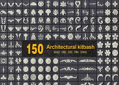 150 ARCHITECTURAL KITBASH VOL 01
