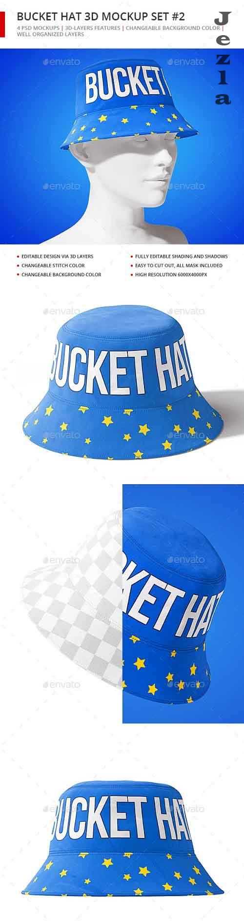Bucket Hat Mockup 2 28468683