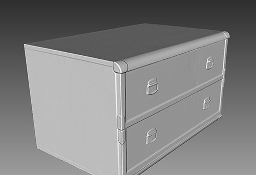 Chest of Drawers - 3D Scan