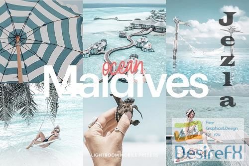 CreativeMarket - Lightroom Preset-Maldives Ocean 4973275