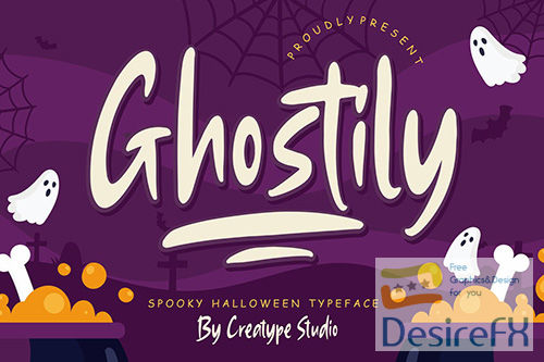 Ghostily Spooky Halloween Typeface