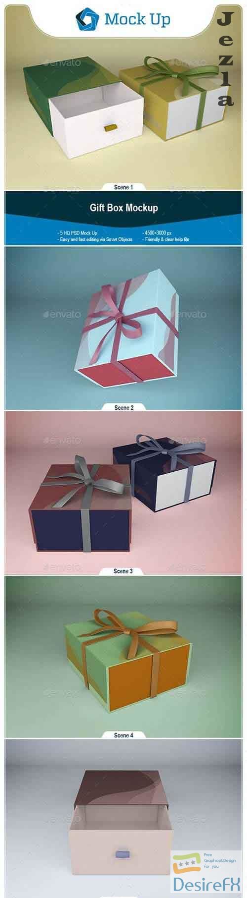 GraphicRiver - Gift Box Mockup 28784760