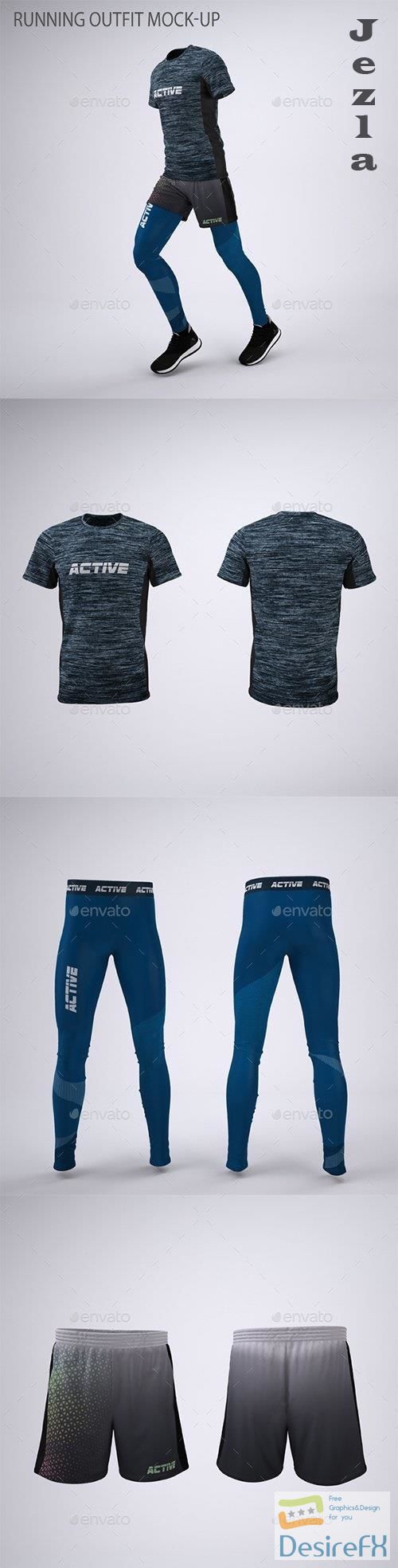 GraphicRiver - Running Outfit Mock-Up 28843877