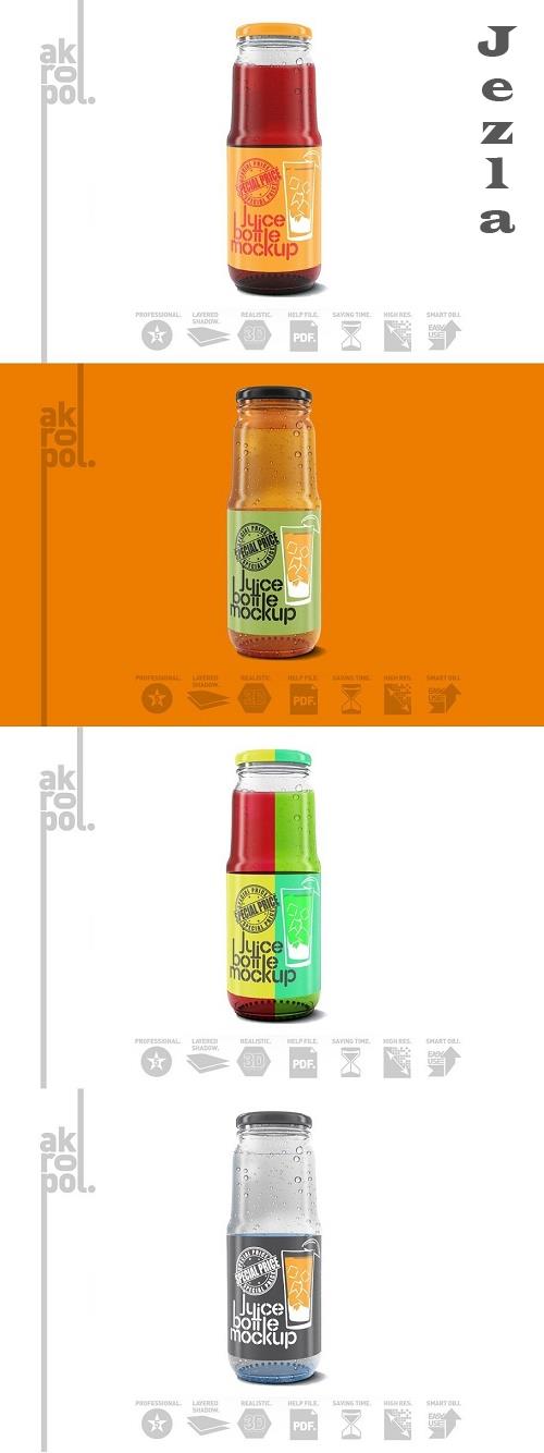Juice bottle Mock Up 4537554