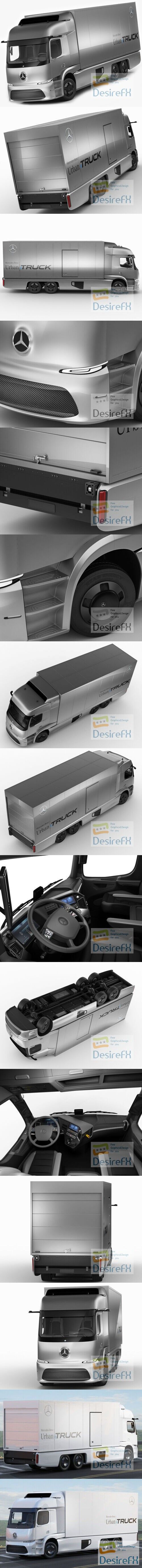 Mercedes Urban eTruck 3D Model