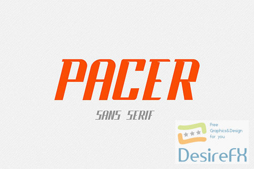 Pacer - Sports Sans Serif Font