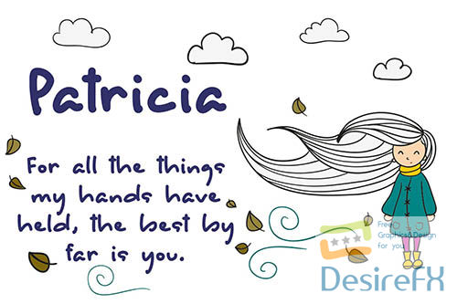 Patricia Display Font