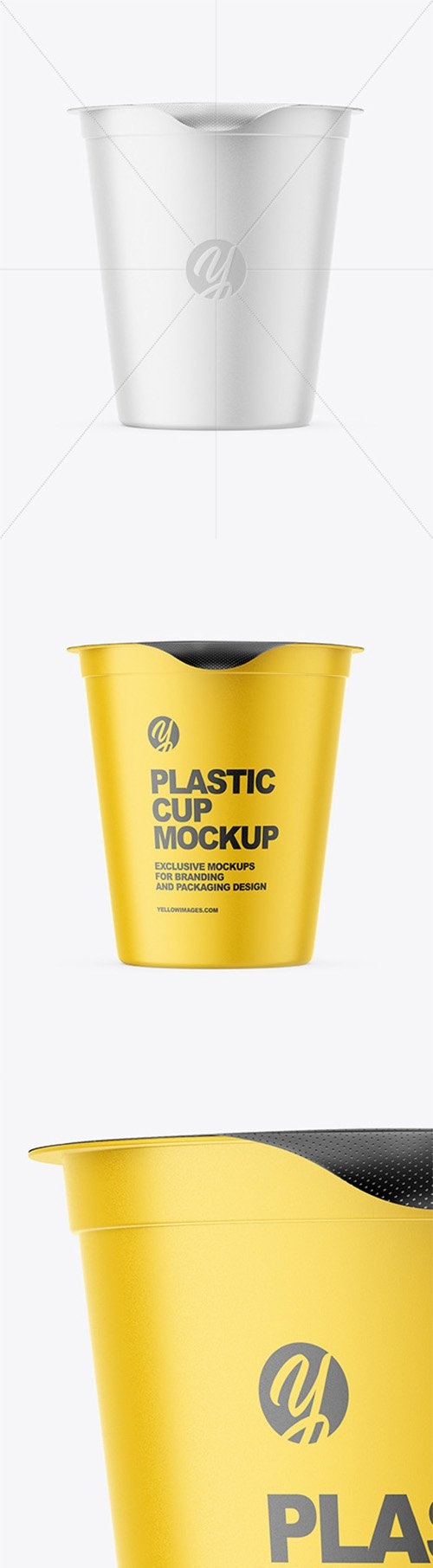 Plastic Cup Mockup 68415