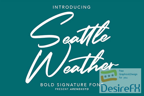 Seattle Weather | Bold Signature