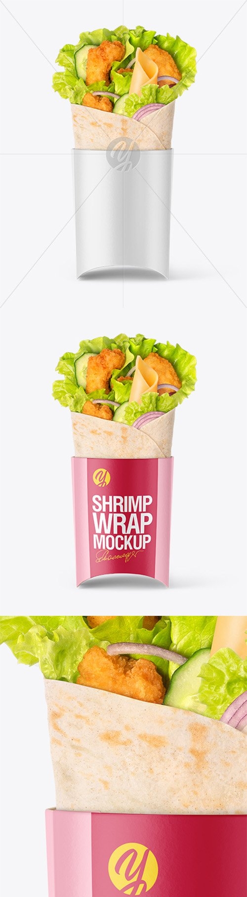 Shrimp Wrap Mockup 40337