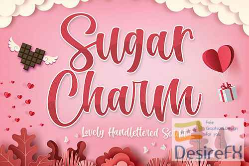 Sugar Charm - Sweet Script Font