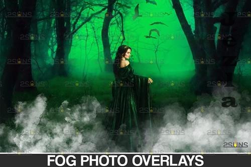 White smoke bomb overlay &amp; Fog overlay, Photoshop overlay - 934518