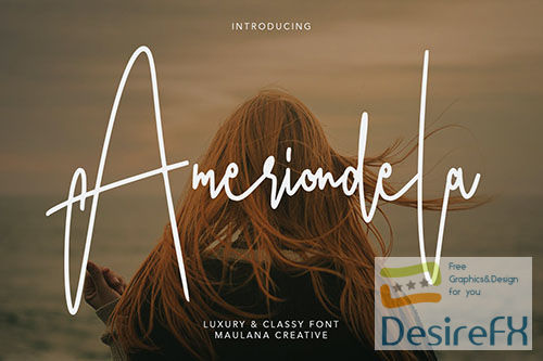 Ameriondela Luxury Classy Font