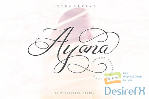 Ayana - Modern Calligraphy