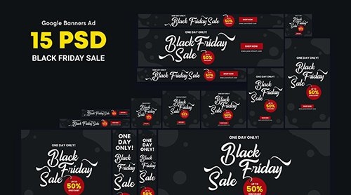 Black Friday Banners Ad