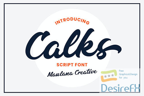 Calks Script Font