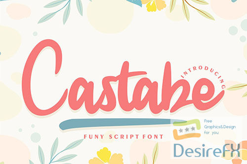 Castabe | Funy Script Font