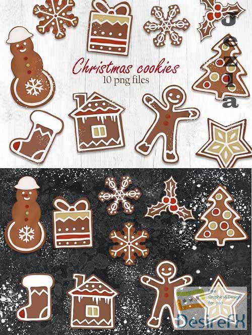 Christmas Cookies Clipart - 5658054