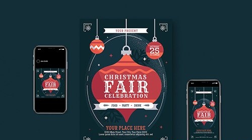 Christmas Fair Flyer Pack