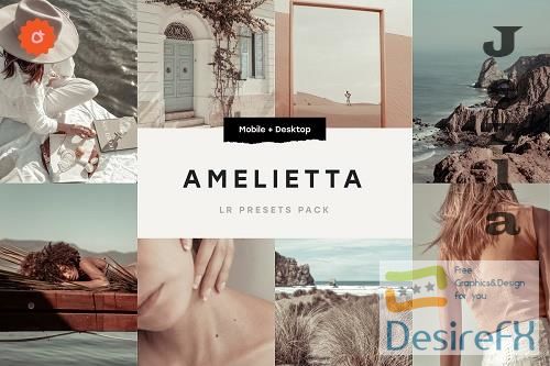 CreativeMarket - Amelietta – 6 Lightroom Presets 5179174