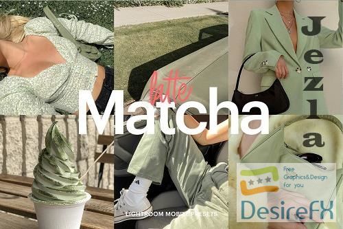 CreativeMarket - Lightroom Preset-Matcha Latte Theme 4973310