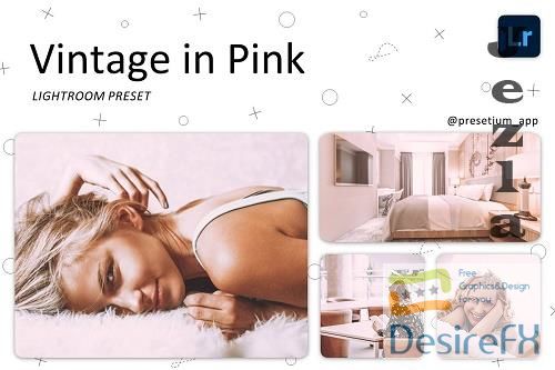 CreativeMarket - Vintage in Pink - Lightroom Presets 5219710