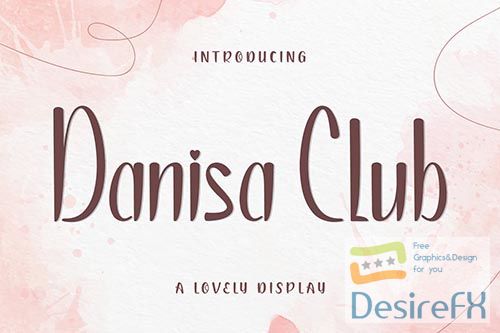 Danisa Club Display Font