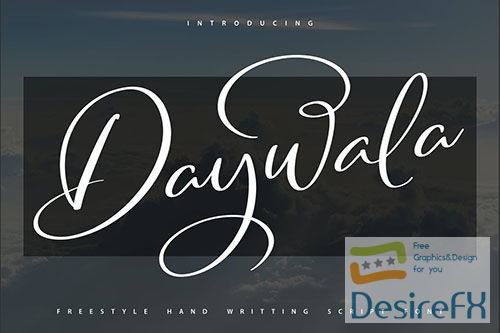 Daywala | Handwritting Script Font