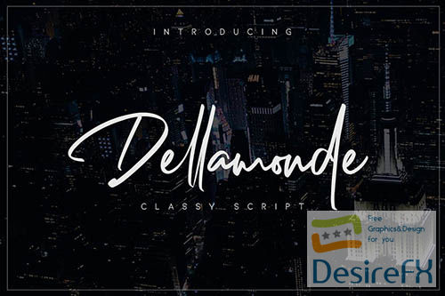Dellamonde - Classy Script