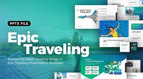 Epic Traveling Powerpoint Presentation Template