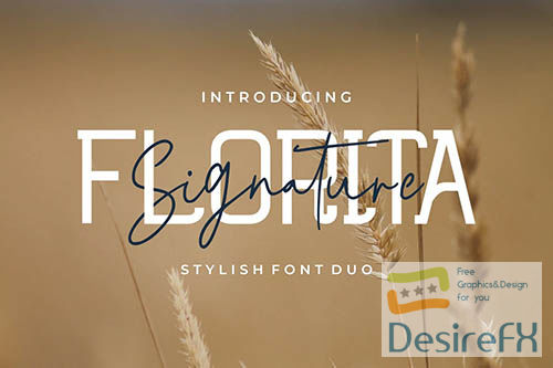 Florita - Font Duo