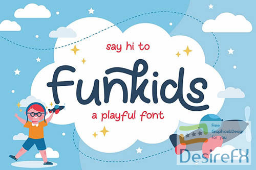 Fun Kids - Playful Font