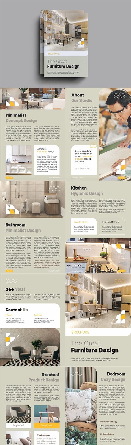 Furniture Design Brochure