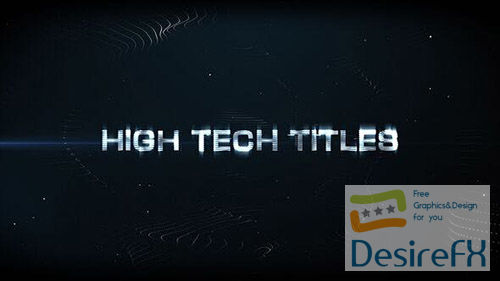 High Tech Titles & Logo 4158800
