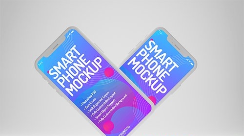 Iphone 11 Clay - Mockup Template