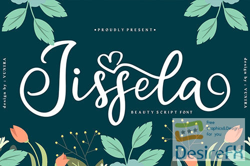 Jissela | Beauty Script Font