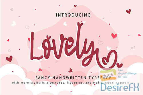 Lovely | Fancy Handwritten Typeface