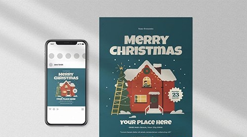 Merry Christmas Flyer Pack
